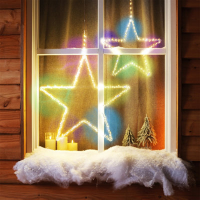 Window lights with timer store