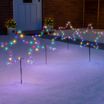 Outdoor flashing star deals light