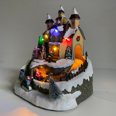 Moving christmas ornament