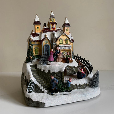 Moving christmas ornament