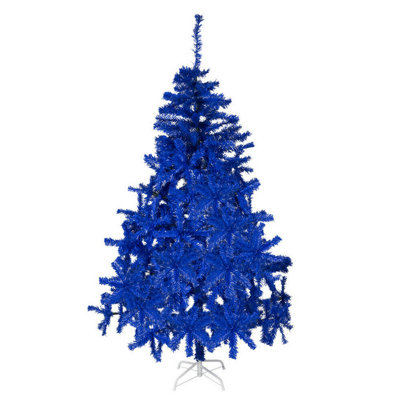 Christmas Tree Blue Artificial Fir - 6FT