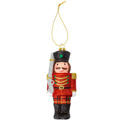 Christmas Tree Decoration Soldier Ornament X 1 14cm x 5.5cm x 3.5cm Soldier