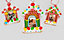 Christmas Tree Hanging Decoration 12Pcs Personalise Photo Homes
