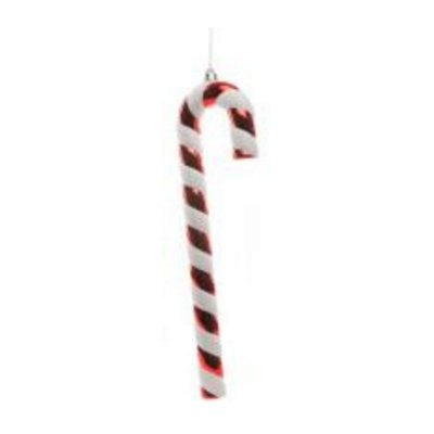 Christmas Tree Hanging Decoration - Large Red & White Candy Cane