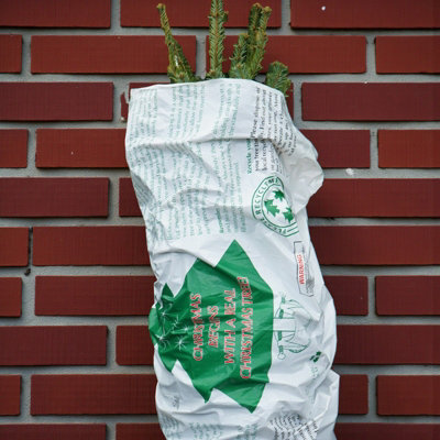 Christmas Tree Heavy Duty Removal Bag - Large Disposal Transport Sack ...