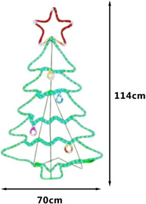 Christmas Tree Outdoor Rope Light