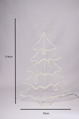 Christmas Tree Outdoor Rope Light - 10