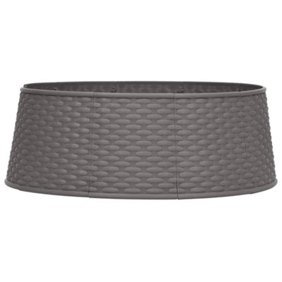 Christmas Tree Skirt Brown 65x19.5 cm
