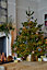 Christmas Tree Skirt - Iron - L67 x W67 x H26 cm - Gold