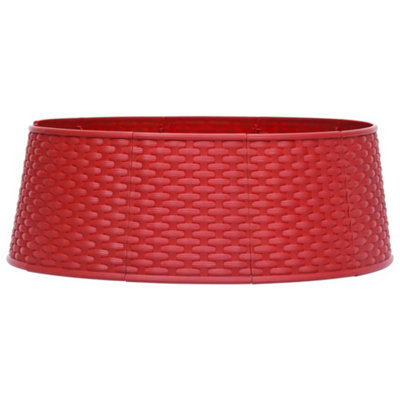 Christmas Tree Skirt Red 65x19.5 cm