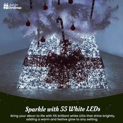 Tree skirt-sequin gonna & # xFF0 C; 121,9 cm albero di Natale gonna