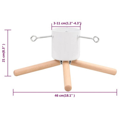 Christmas Tree Stand 46x46x21 cm - 6