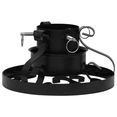 Christmas Tree Stand Black 29x29x15.5 cm - 4