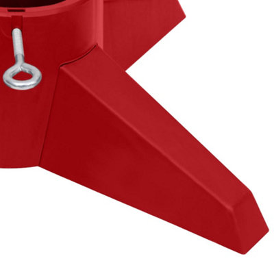 Christmas Tree Stand Red 55.5x55.5x15 cm - 6