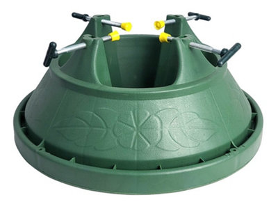 Christmas Tree Stand - Round - Plastic - 3