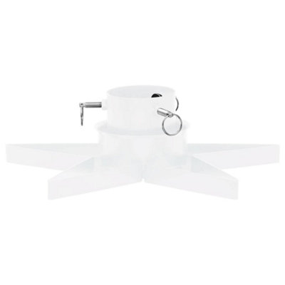 Christmas Tree Stand White 47x47x13.5 cm - 4