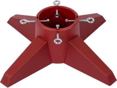Christmas Tree Stand with Water Reservoir Real Tree Holder with Removable Legs Sturdy Base for Trees Up to 8ft Easy to Store Xmas