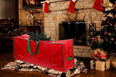 Christmas Tree Storage Bag - Stores Up To 8.5 Foot Disassembled Artificial Xmas Tree