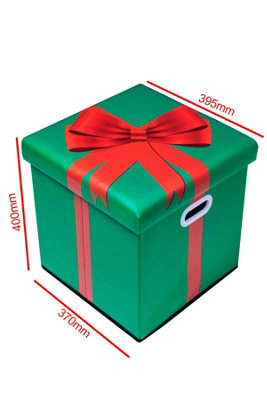 Christmas Tree World Multi-purpose Decorations Storage Ottoman Box ...