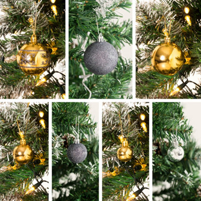 Christmas ornaments cheap set of 100