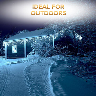 Icicle outdoor store lights b&q