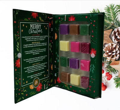 Christmas Wax Melt Advent Calendar 12 Days Of Wax Melts Spice Berry Vanilla