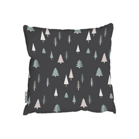 Christmas winter forest (outdoor cushion) / 45cm x 45cm