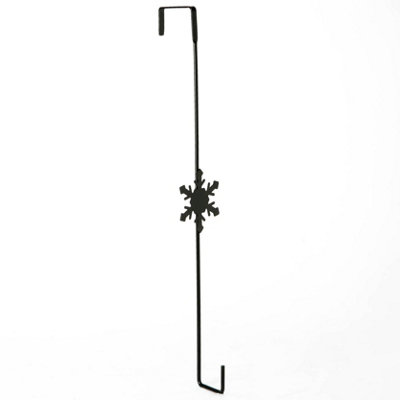 Christmas Wreath Door Hanger - Snowflake - Xmas Wreath Hanger by Harbour Housewares Price Comparisons | Compare The Build