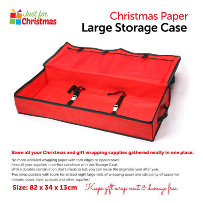 Christmas gift clearance wrap organiser