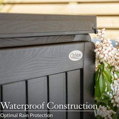Christow Outdoor Waterproof Plastic Utility Chest 190L