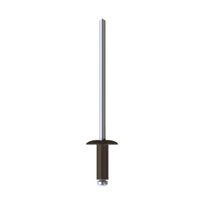 CHROMAFIX Dome Head Rivets 4.8 x 20 x 9.5 A4 Stainless Steel - RAL7016 ...