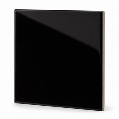 Chromara Black Gloss Ceramic Wall Tiles (570 Pack- 15 Box- 12.45m2 ...