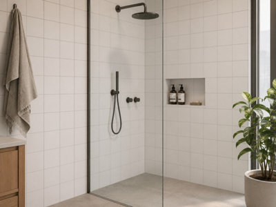 Chromara Silver Matt Ceramic Wall Tiles (380 Pack- 10 Box- 8.3m2 ...