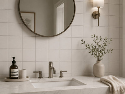 Chromara Silver Matt Ceramic Wall Tiles (380 Pack- 10 Box- 8.3m2 ...