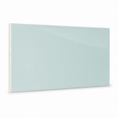 Chromara Spring Mint Gloss Ceramic Wall Tiles (150 Pack- 3 Box- 2.91m2 Coverage)-Sink-9.8cm x 19.8cm-Colour Meets Design