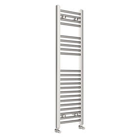 Chrome 300 x 1120mm Bathroom Towel Warmer Ladder Rail