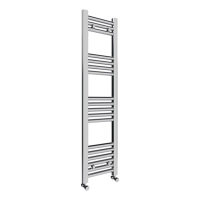 Chrome Bathroom Straight Heated Towel Rail Radiator 300 x 1200 Straight ...