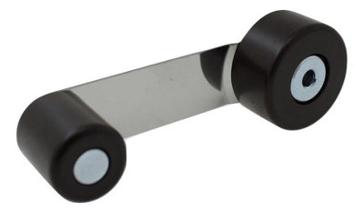 Lockwood A250 Door Stop - Floor Mounted - Satin Chrome (A250SC