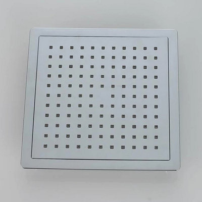 Chrome Finish Concealed Shower Bathroom 8"Rain Square Head Rare Wall Mounted - 3