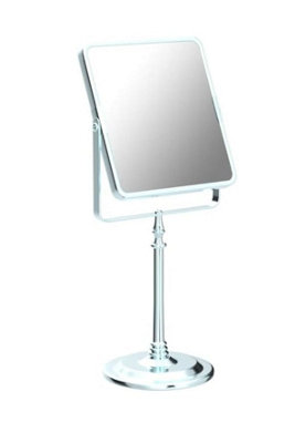 Chrome Oblong Cosmetic Magnifying Mirror