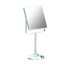 Chrome Oblong Cosmetic Magnifying Mirror