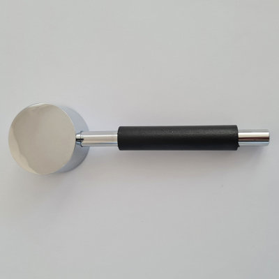 Chrome Replacement Handle With Black Handle Kitchen Basin For 35mm 40mm Valve Lever Tap Plumbing