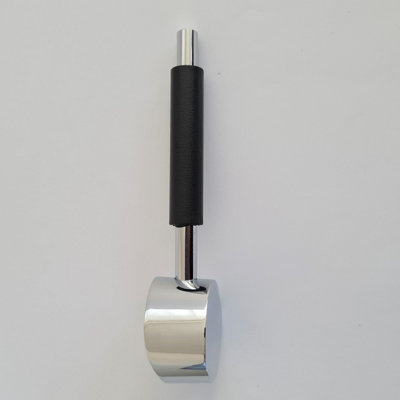 Chrome Replacement Handle With Black Handle Kitchen Basin For 35mm 40mm Valve Lever Tap Plumbing - 4