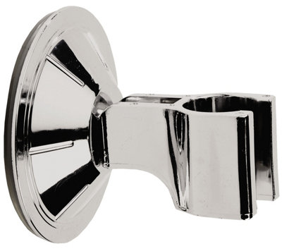 Chrome Shower Head Holder - Easy To Install Wall Mounted Vacuum Suction ...