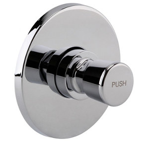 Chrome Timed Non Concussive Concealed Shower Valve Self Closing Gym Pool Schools