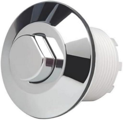 Chrome Toilet Air Flush Button fits Grohe Adagio Cisterns 38488000 ...