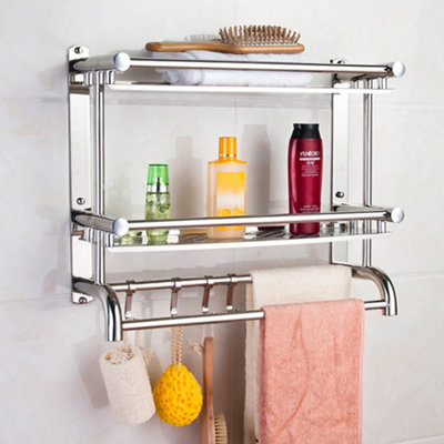 Two piece set 2024 Bathroom Holder / Shelf