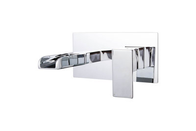 Chrome Waterfall Concealed Basin Mixer Tap