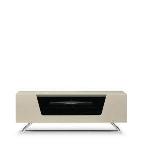 Chromium cabinet in ivory with 1 flap