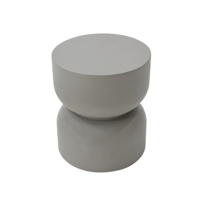 Chronos GRC Side Table in Space Gray